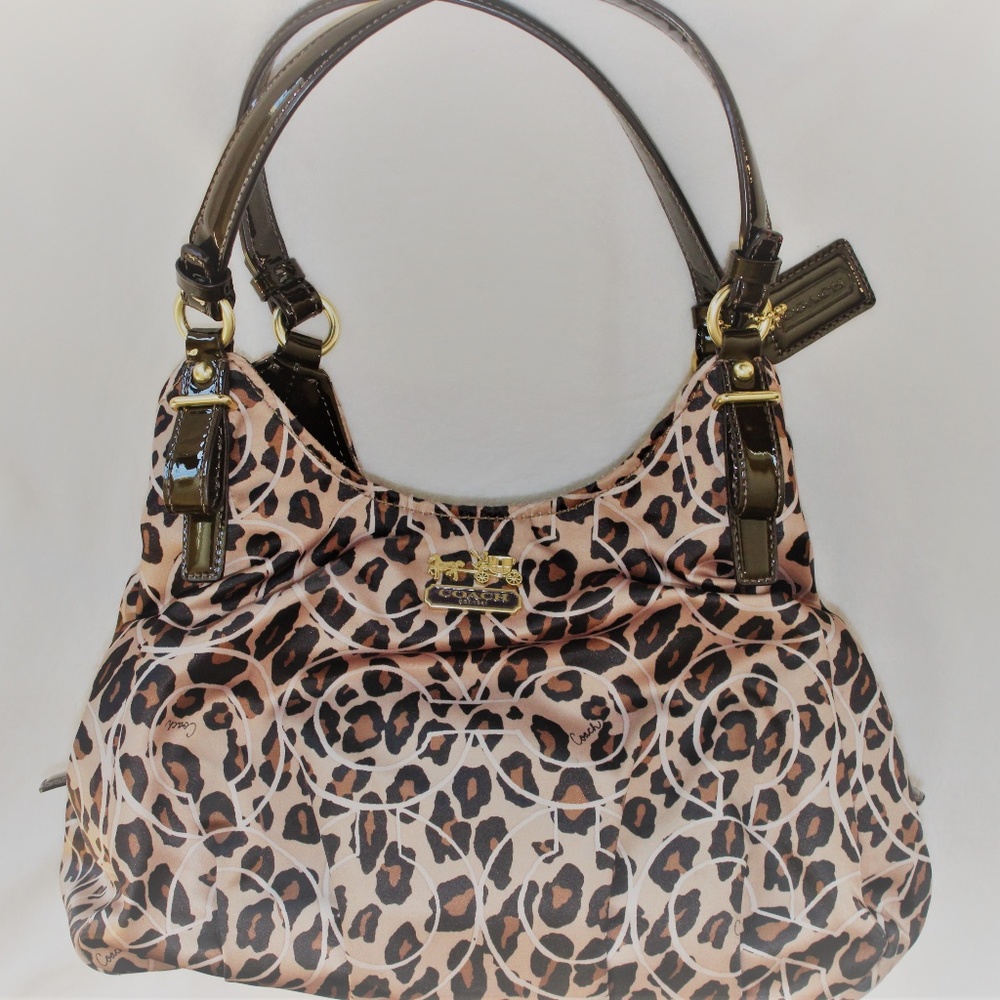 Coach Madison Leopard Print